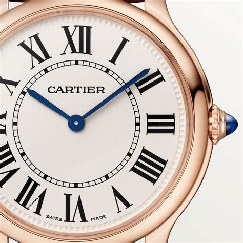 montre ronde de cartier|cartier site officiel.